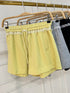 Women Lacey Detail Drawstring Short